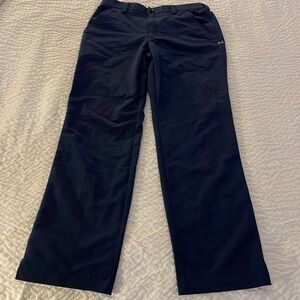 Under Armour men's pants. 32 x 32”. Dark blue. Technical type pants.